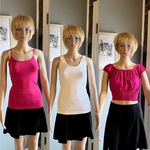 Lot of 3 Tank Tops SZ SM & XS